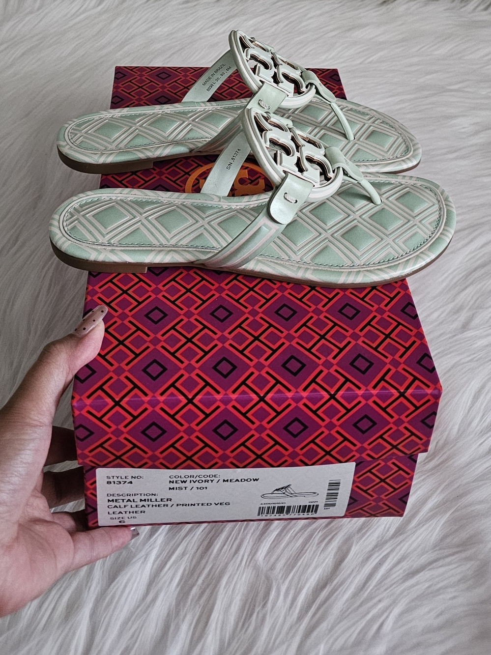 Tory Burch Miller Sandals - Picture 2 of 4